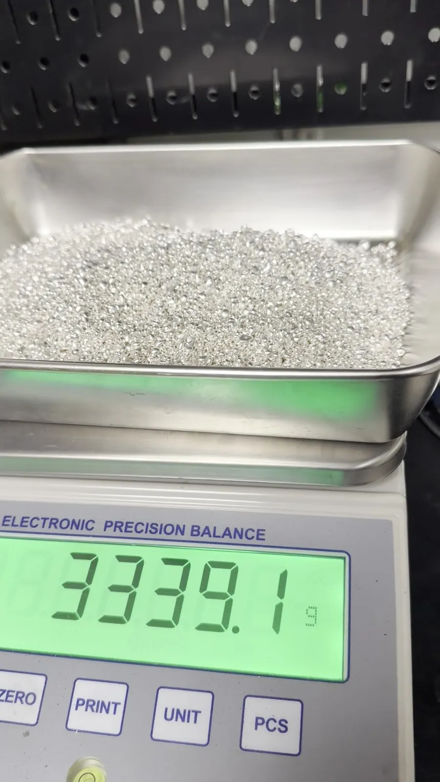 Weighed on our certified scale