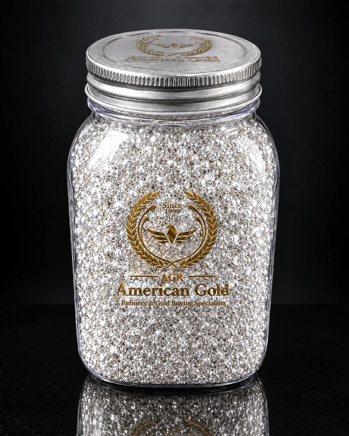Silver grain 1 kg jar